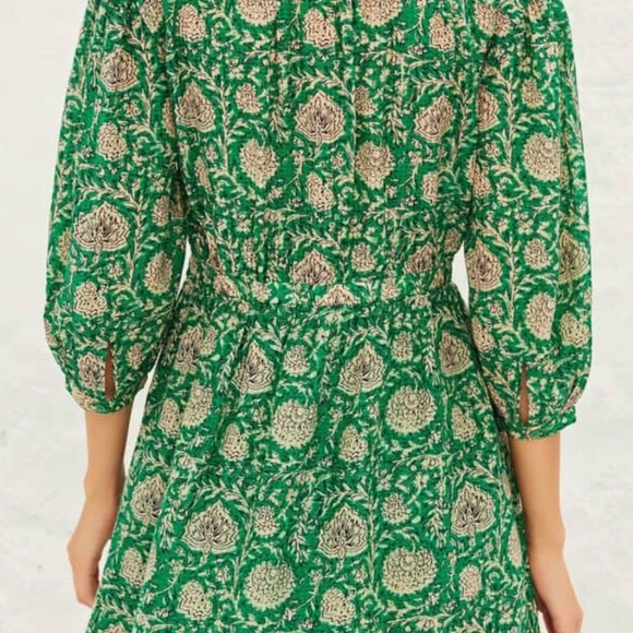 BA&SH PAZ PRINT SHORT DRESS - Picture 3 of 3